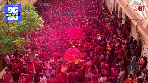 Gulal Utsav in Zambaulim.