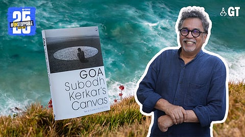 The book 'Subodh Kerkar’s Canvas' will be launched on April 5, 2025.