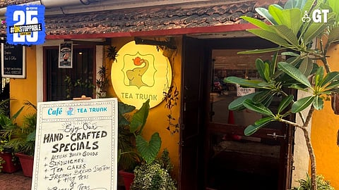 Visit Café Tea Trunk in Panjim. 