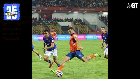 Dejan Drazic in action. 