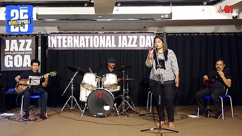 Attend a jazz concert at Jardim Garcia de Orta, Panjim, on April 30, 2025.