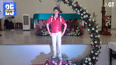 Relic of Blessed Carlo Acutis.  