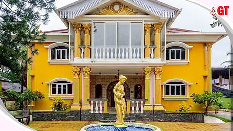 The exterior of Brit's Palace. 