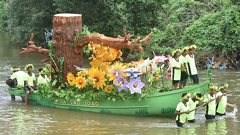 'Kopels' are an important element of Sao Joao in Goa.