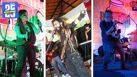 Participants of past editions of the Battle of the Bands. 