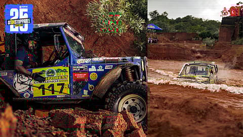 Goa in the monsoons becomes the perfect terrain for off-roading.