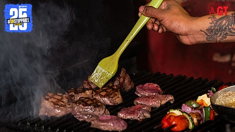 Savour Goa's Ark's signature steaks every Wednesday. 