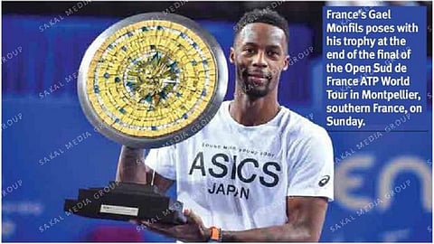 Monfils continues French dominance in Montpellier
