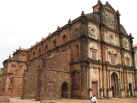 Basilica of Bom Jesus in Goa 