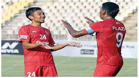 Early goals seal 3 points for Churchill vs Real Kashmir