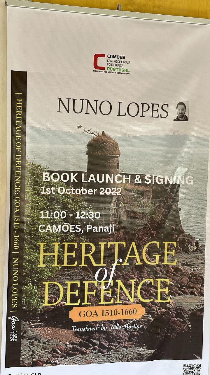 A book that gives insight into Goa's Portuguese defence heritage