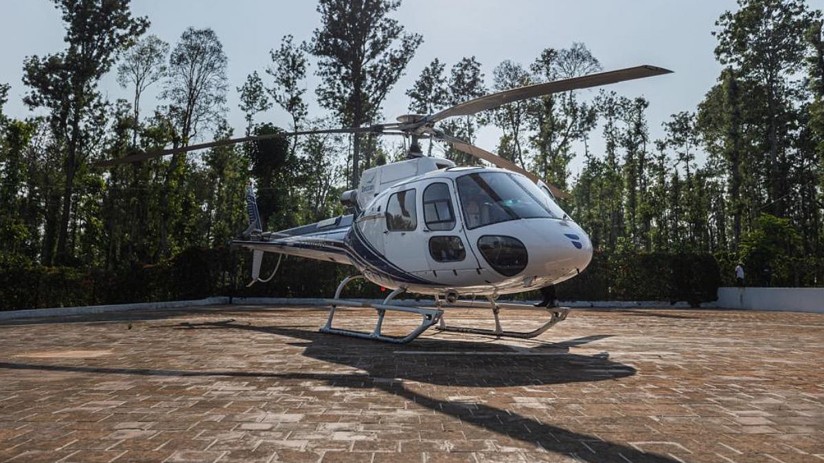 Take a helicopter ride from Mopa to Taj Exotica in South GoaGomantak Times