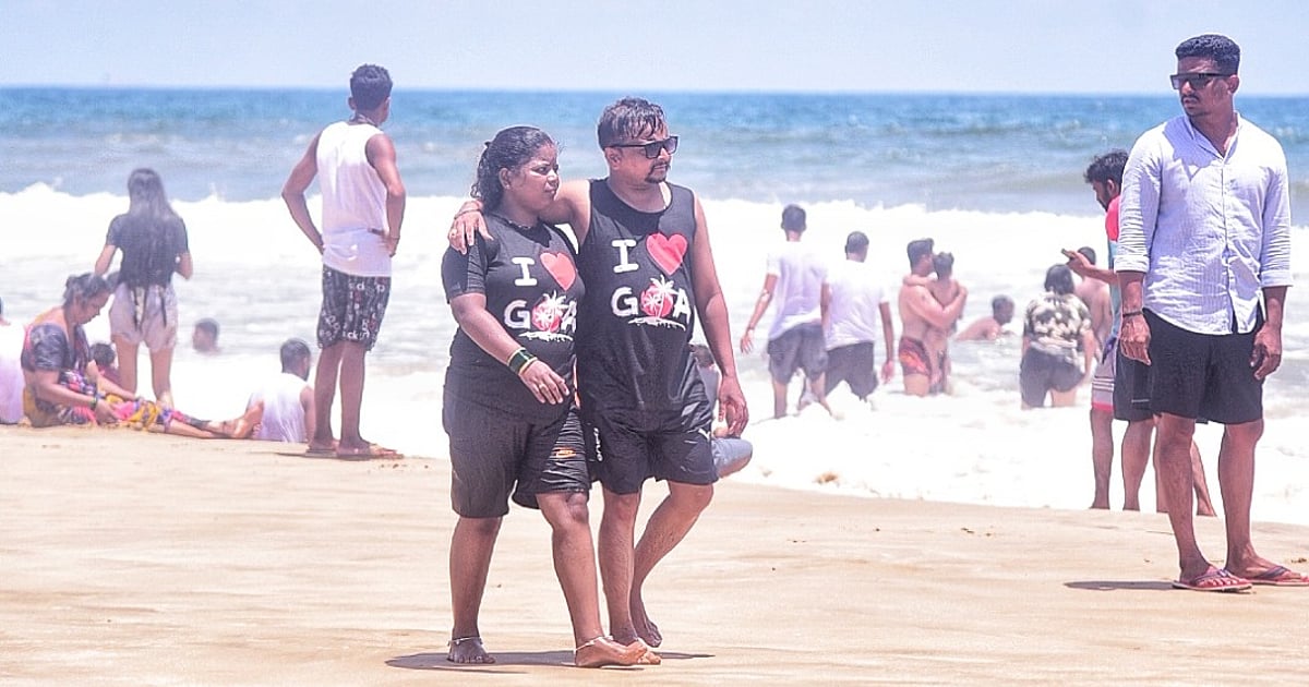 Levals Goa Come rain or shine, Goa and its beaches beckon tourists|Gomantak Times