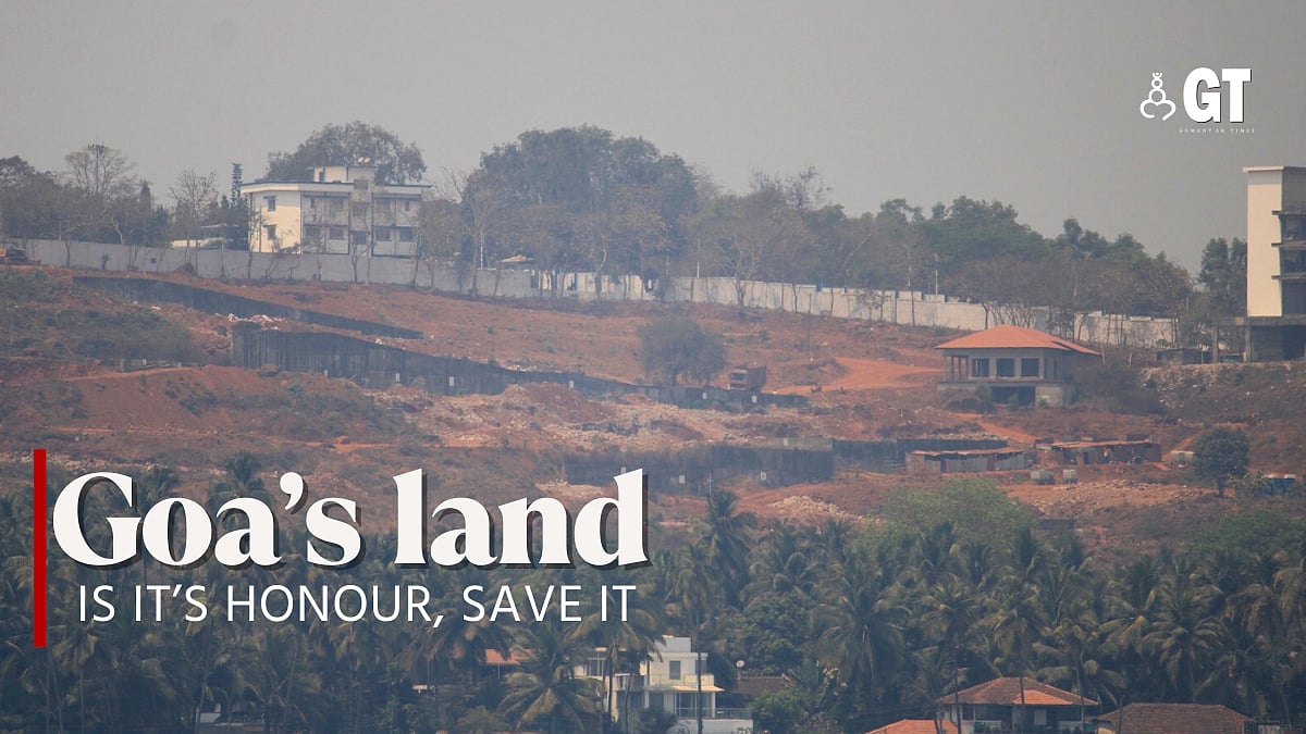 FRANKLY FRANK: Goa's land is its honour, save it | Gomantak Times