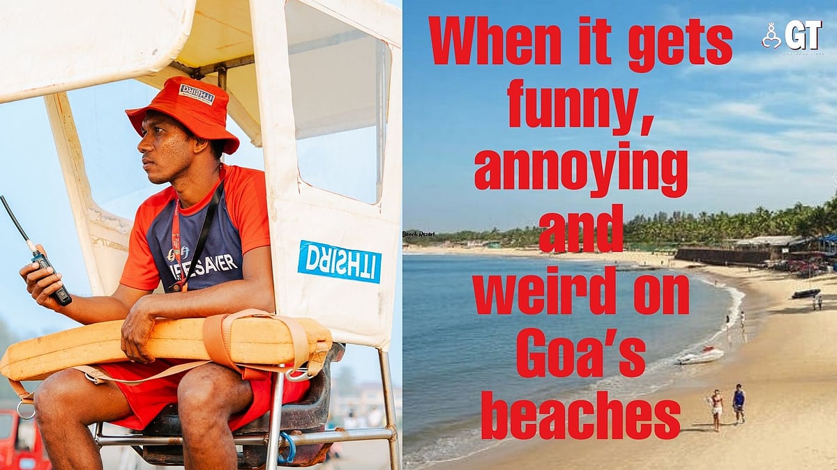 When it gets funny, annoying and weird on Goa’s beaches | Gomantak Times