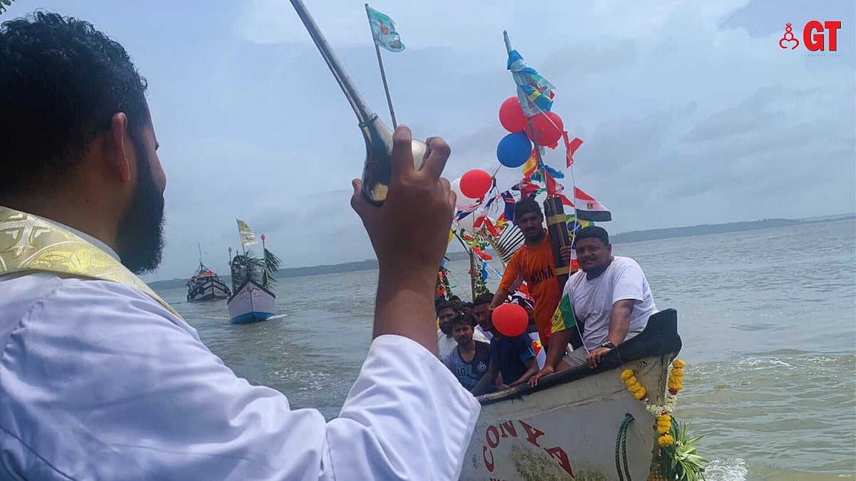 On the feast of St Peter, Goans leap into the sea| Gomantak Times