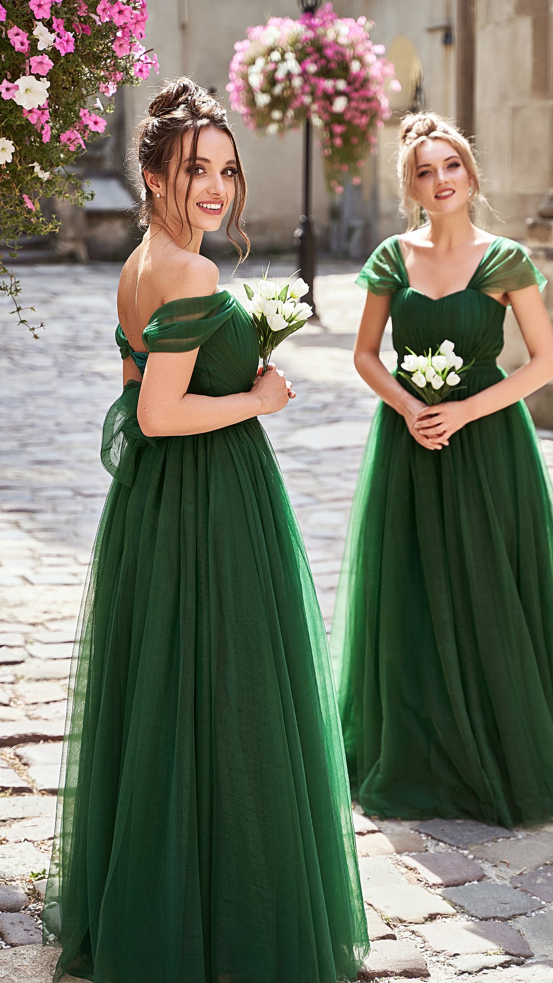 brown chiffon bridesmaid dress One Shoulder Chiffon Long Bridesmaid Dress with Slit