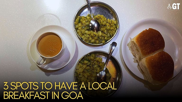 In Goa, breakfast is served local, fresh and cooked to perfection ...