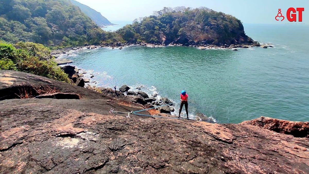 Break into adventure on the rocks of Agonda in Goa | Gomantak Times