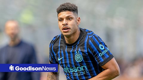 Luis Henrique in action for Inter Milan