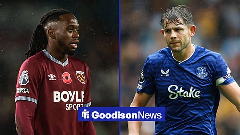 Aaron Wan-Bissaka at West Ham and James Tarkowski at Everton
