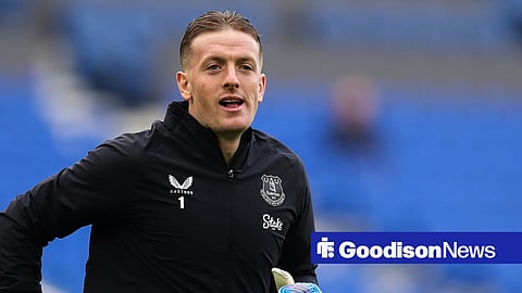 Jordan Pickford at Everton