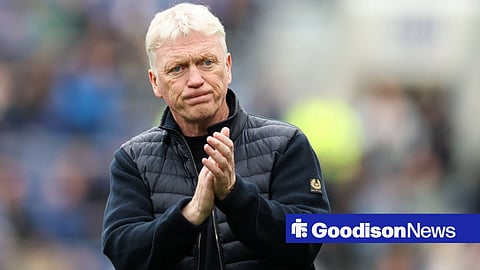 David Moyes clapping
