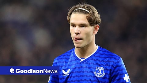 Everton's Tyler Dibling reacts to confirmed contract news at Southampton