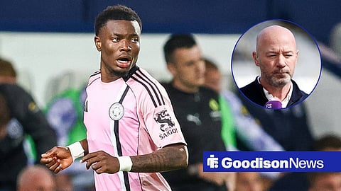 Abdul Fatawu and Alan Shearer