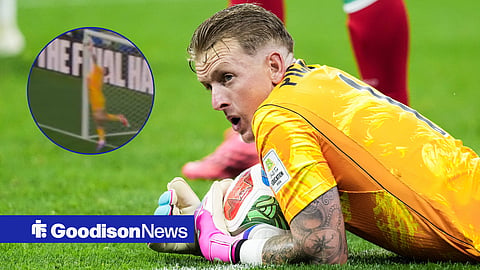 Everton goalkeeper Jordan Pickford in action for England
