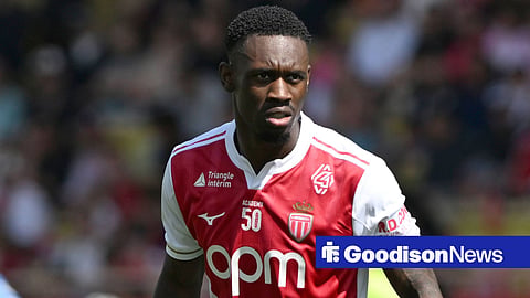 Folarin Balogun in action for AS Monaco