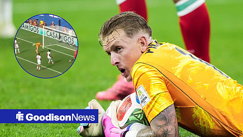 Everton goalkeeper Jordan Pickford playing for England