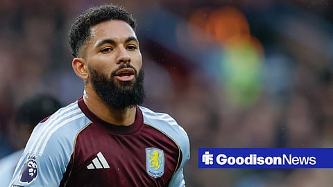 Douglas Luiz of Aston Villa during the Aston Villa vs Brentford Premier League match at Villa Park, Birmingham