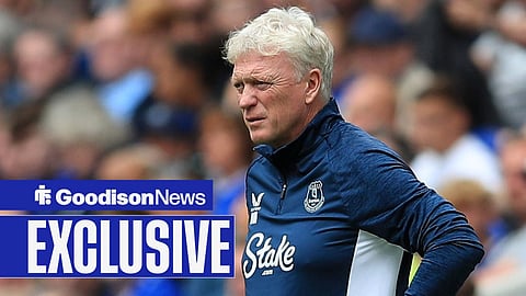 David Moyes managing Everton