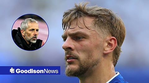 Everton star Kiernan Dewsbury-Hall and Bournemouth boss Marco Rose