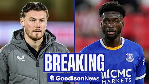 Everton pair Nathan Patterson and Tim Iroegbunam