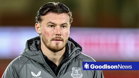 Nathan Patterson pre-match for Everton