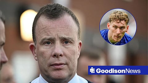 Angus Kinnear and Everton star James Garner
