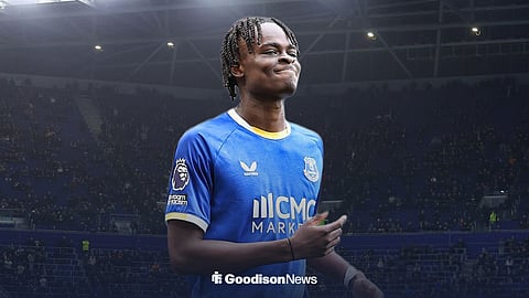 Everton winger Tyrique George
