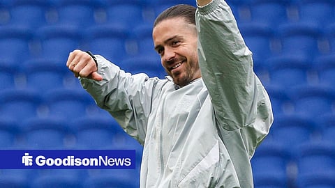 Jack Grealish at Hill Dickinson Stadium