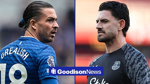 Everton duo Jack Grealish and Tom King