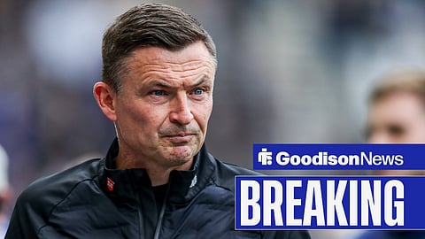 Paul Heckingbottom looking annoyed