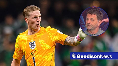 Everton star Jordan Pickford and Tim Sherwood