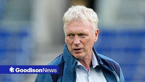 David Moyes pictured ahead of an Everton match