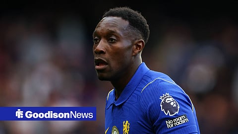 Danny Welbeck playing for Chelsea