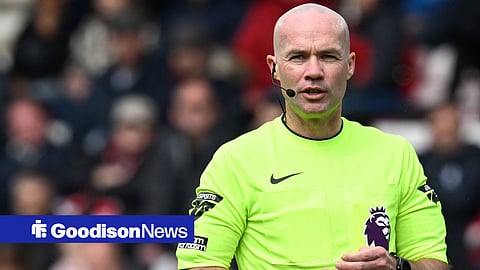 Premier League referee Paul Tierney in action