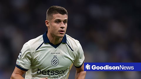 Everton figures fly out to watch striker who's just made Champions League history - report