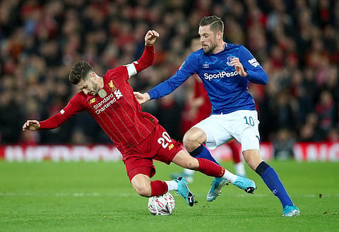 Whelan destroys one Everton player after Liverpool embarrassment