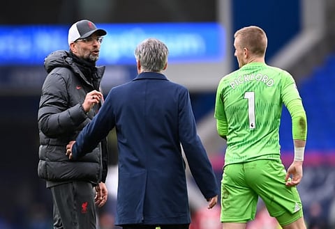 View: Klopp must stop the anti-Pickford agenda after a month of Everton criticism