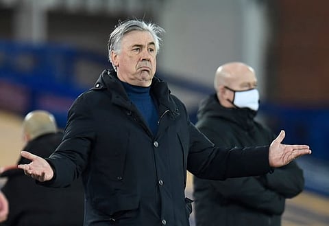 Carlo Ancelotti: Everton should have 'no regrets' from 3-1 loss v Manchester City